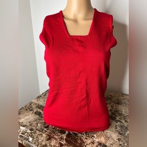 Willi Smith Red soft red vest